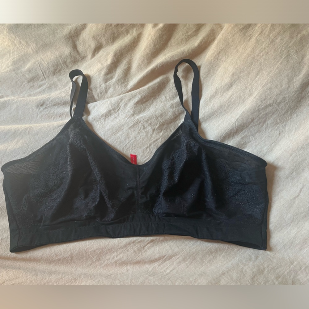 Spanx Spotlight on Lace Bralette Very Black size 2XL